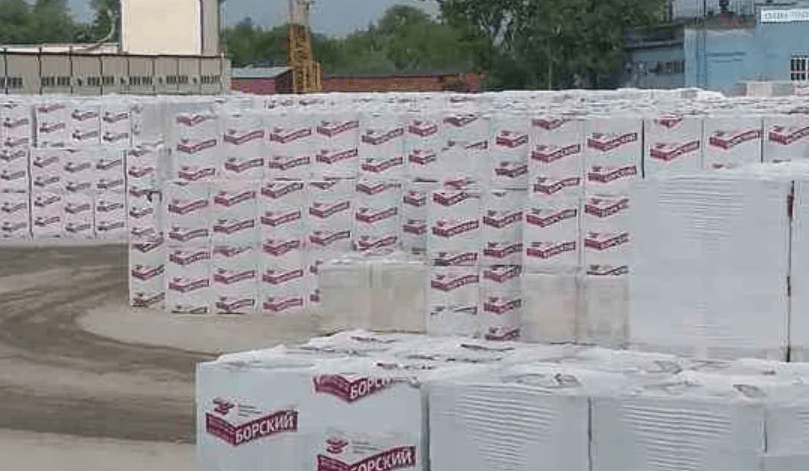 Газосиликатный блок Борского СЗ